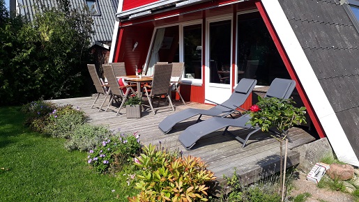 Blickgeschtzer Gartenbereich